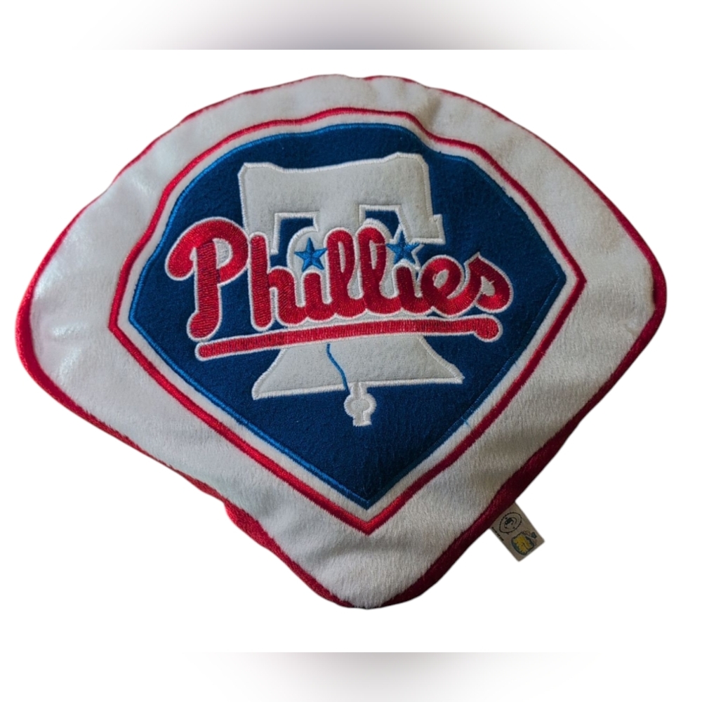 Philadelphia Phillies Baseball MLB Plush Home Plate 13"x14" Red White Blue 2009